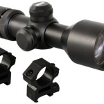 Tactical 3-9x40 Compact Rifle Scope With Rings Fits Weaver Picatinny Rails And AR15 M4 SR556 SR22 GSG-522 Flattop Style Rifles
