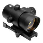 NcStar 1X40 Red Dot Sight with Built in Red Laser/Quick Release Weaver Mount (DLB140)