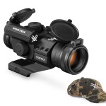 Vortex Optics StrikeFire 2 Red/Green Dot Sight with Cantilever Mount (SF-RG-501) and FREE Vortex Hat